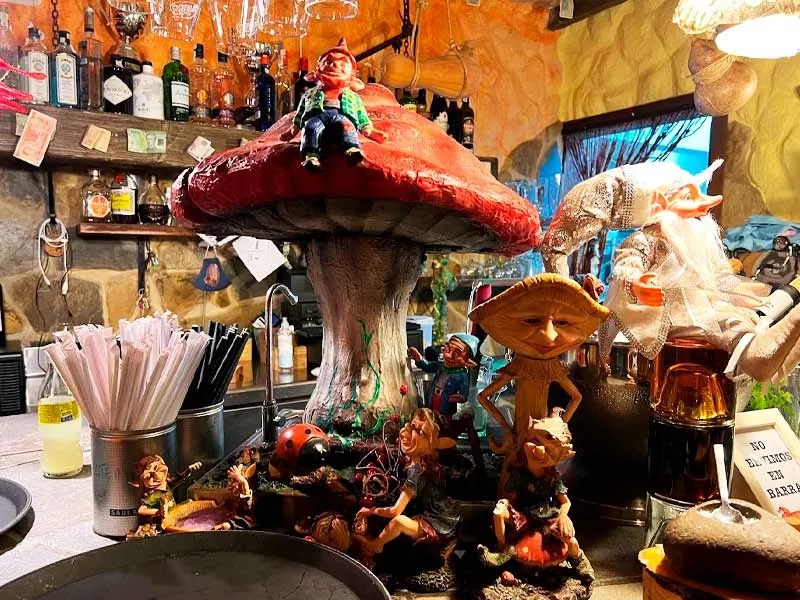 Comedor de La Casa del Duende, rincón 1